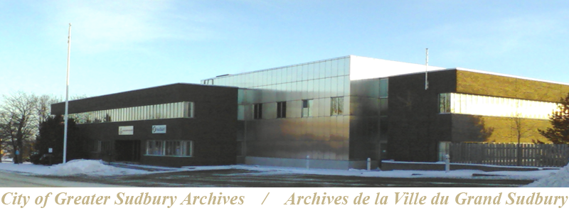 City of Greater Sudbury Archives Logo